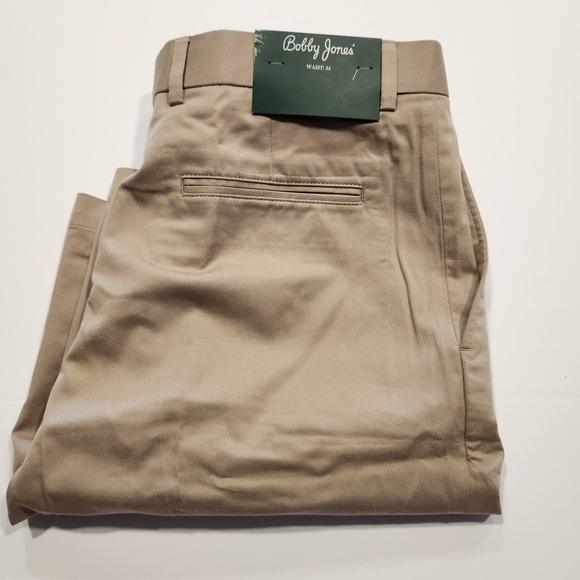 Bobby Jones Other - Bobby Jones Golf Shorts‎ Pleated Front, Dark Kahki Size 34